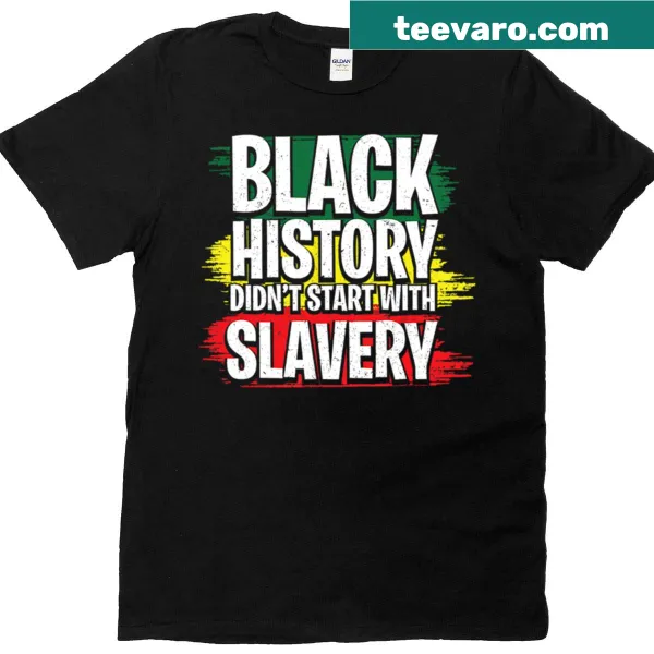 Oversized t-shirt with message about Black history and Juneteenth