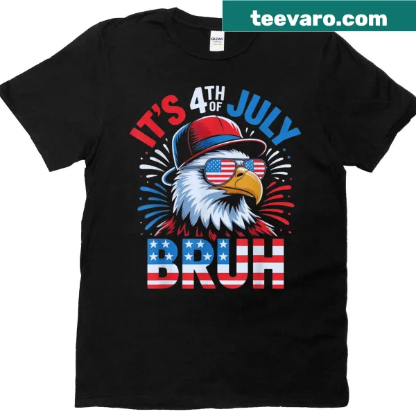Illustration of a majestic eagle on a T-shirt