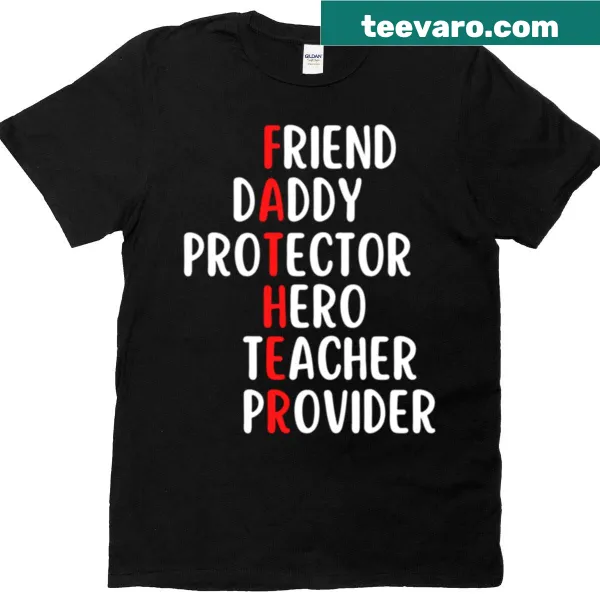 T-shirt defining 'Dad' with a heartfelt graphic