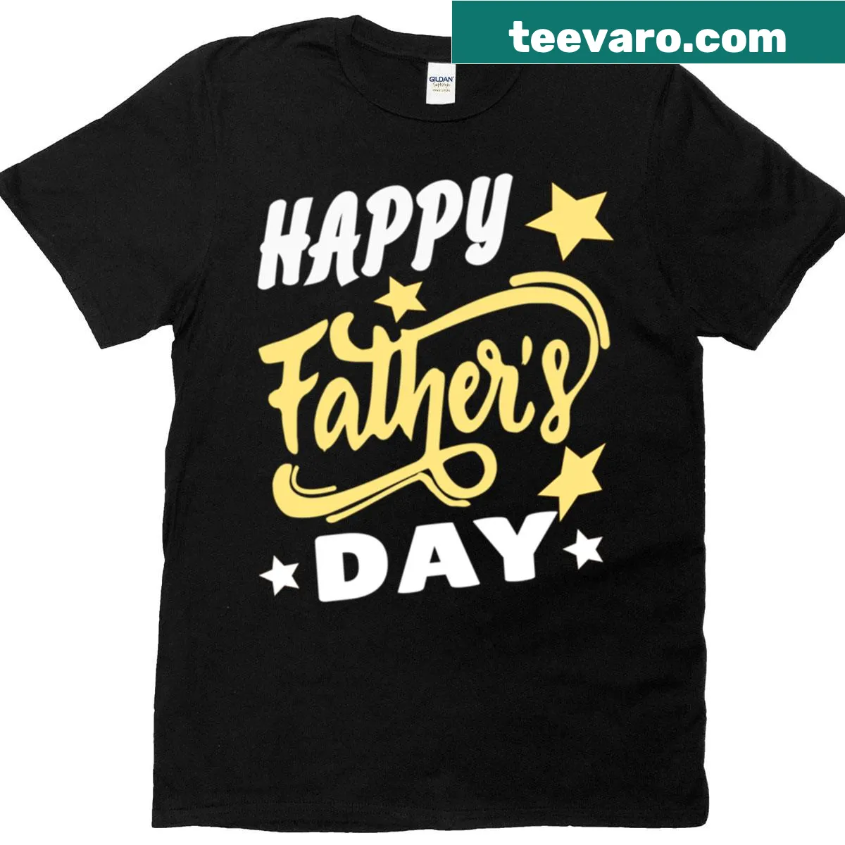 Simple Father's Day t-shirt with heartfelt design — on a men's t-shirt