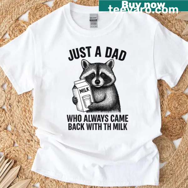 Sentimental Fathers Day T-shirt featuring heartfelt typography