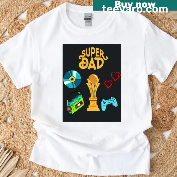 Sentimental Father's Day t-shirt with classic typography design