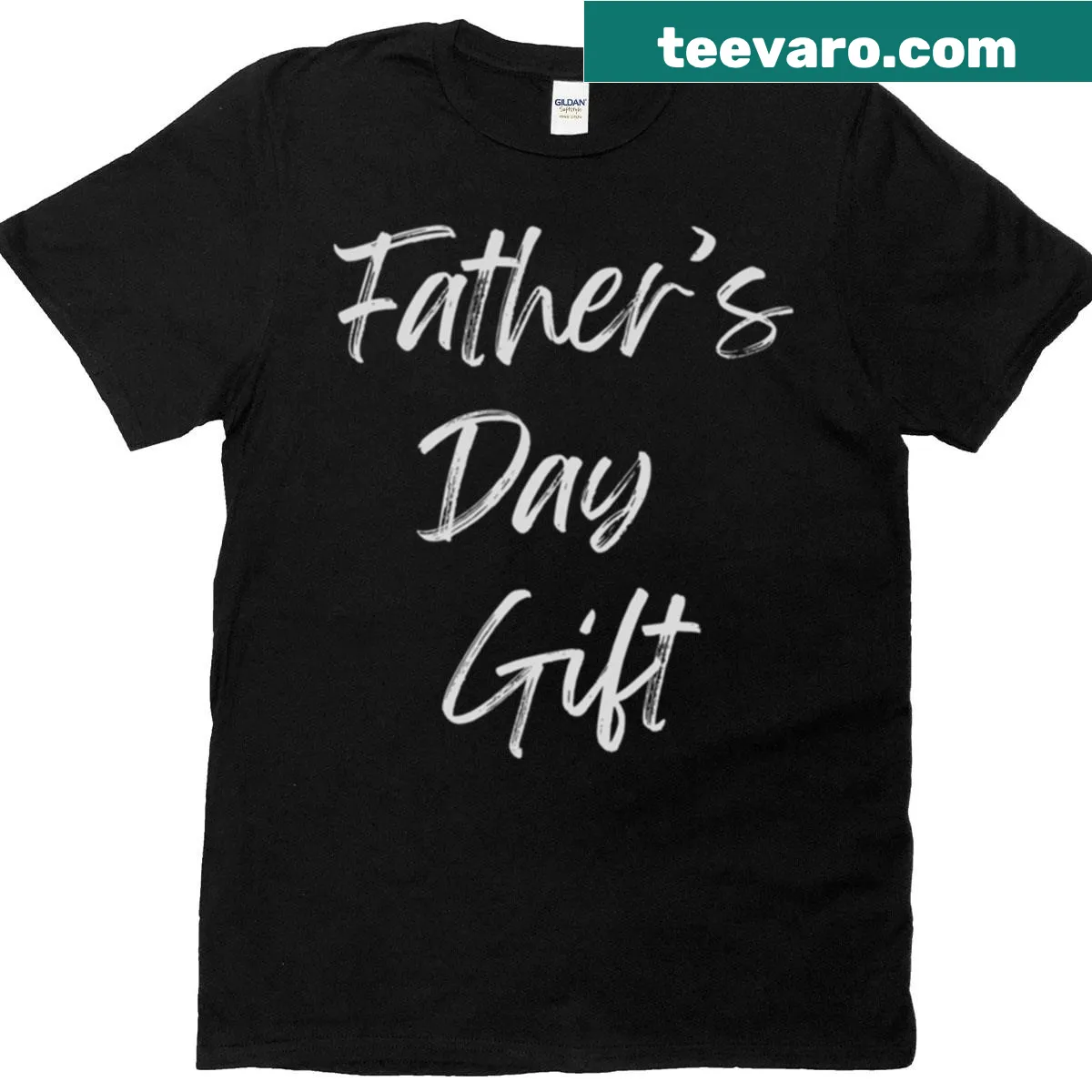 Minimalist design Father's Day t-shirt with sarcastic saying for dads — on a men's t-shirt