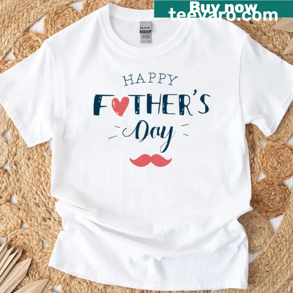 Happy Fathers Day T-shirt with an active lifestyle theme