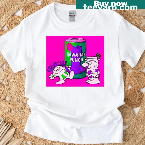 Vintage-inspired Hawaiian Punch oversized T-shirt