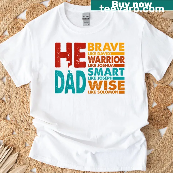 Christian-themed Father's Day t-shirt for dads