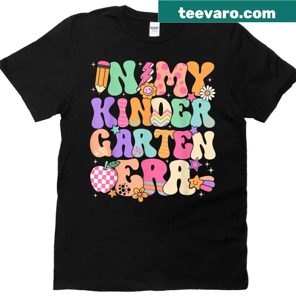 Cute kindergarten themed back to school T-shirt for kids
