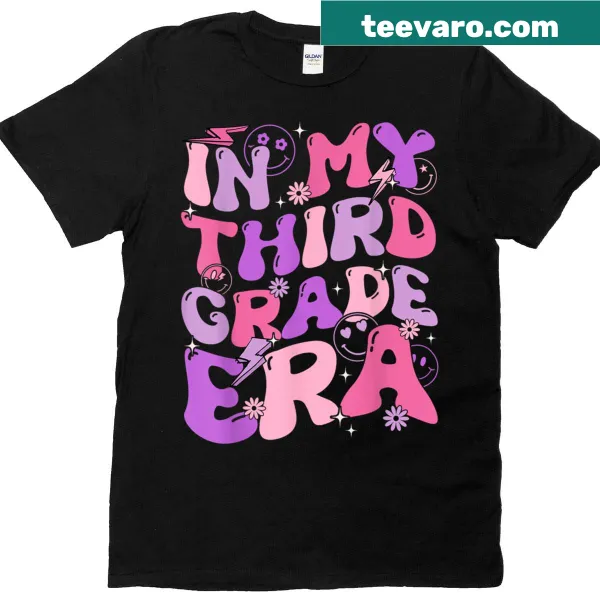 Third grade themed back to school T-shirt for kids