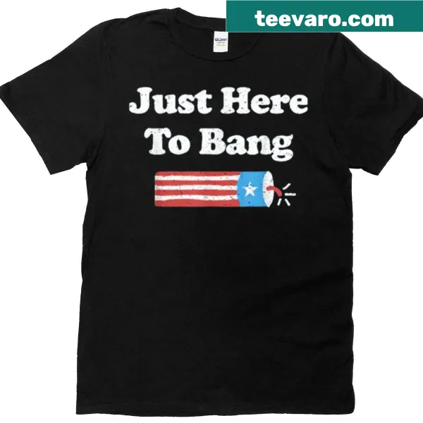 Funny July Fourth T-shirt with playful graphic