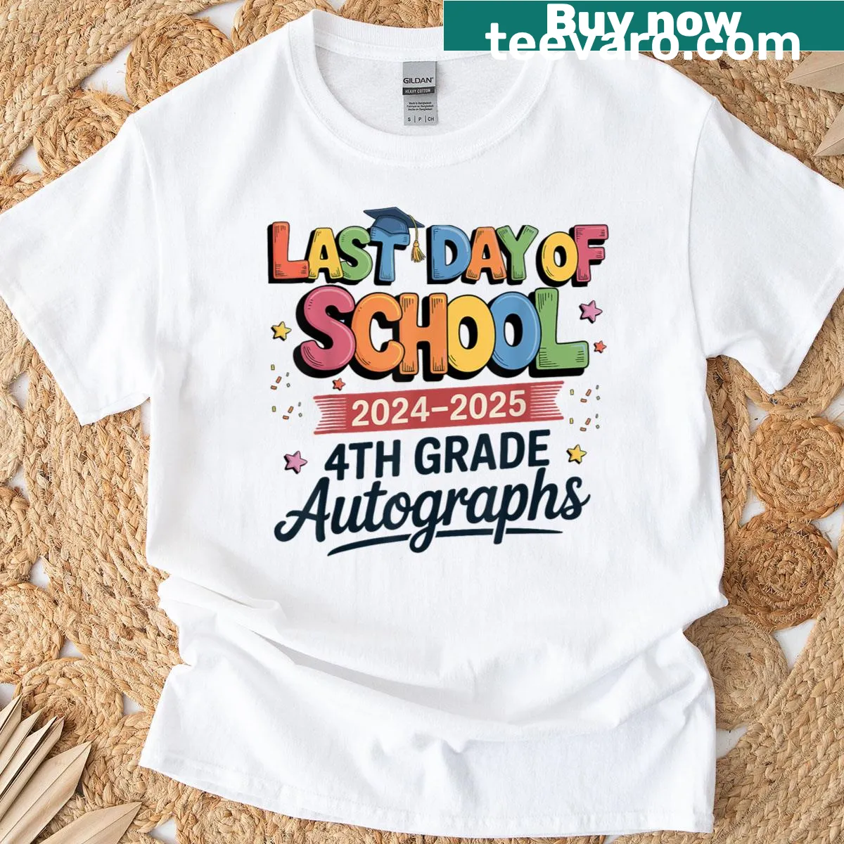 T-shirt for teachers celebrating the last day of school and graduation — on a men's t-shirt