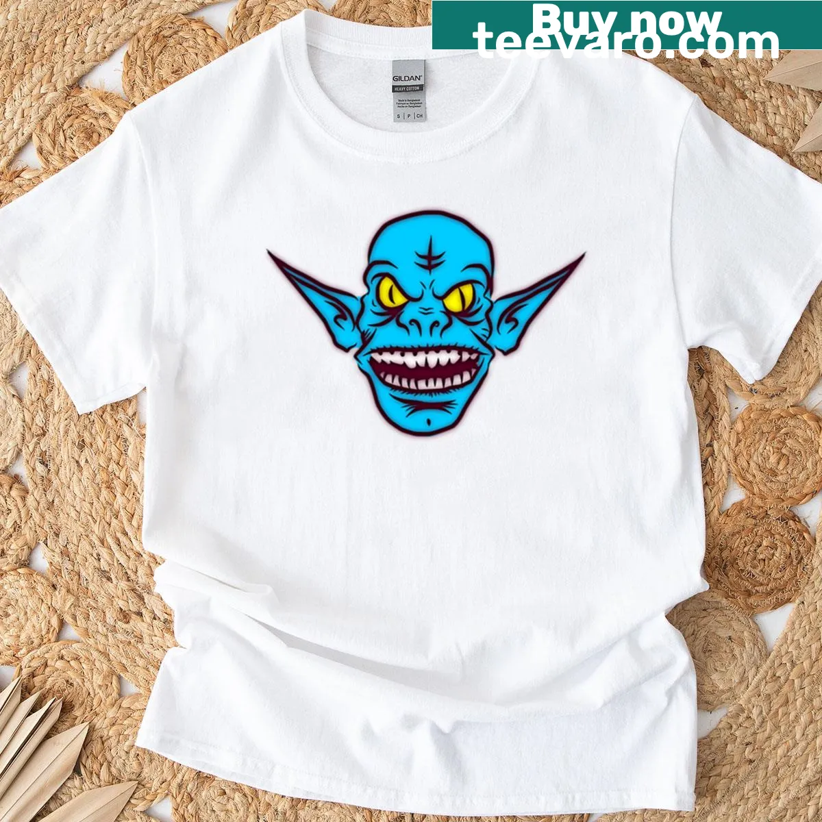 Whimsical Zoncki character t-shirt with playful graphics — on a men's t-shirt
