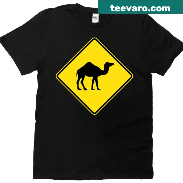 Australia road sign graphic on a T-shirt