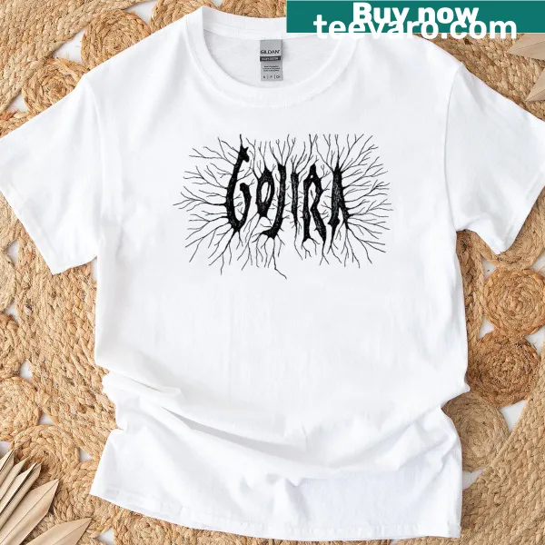 Minimalistic branches logo graphic T-shirt