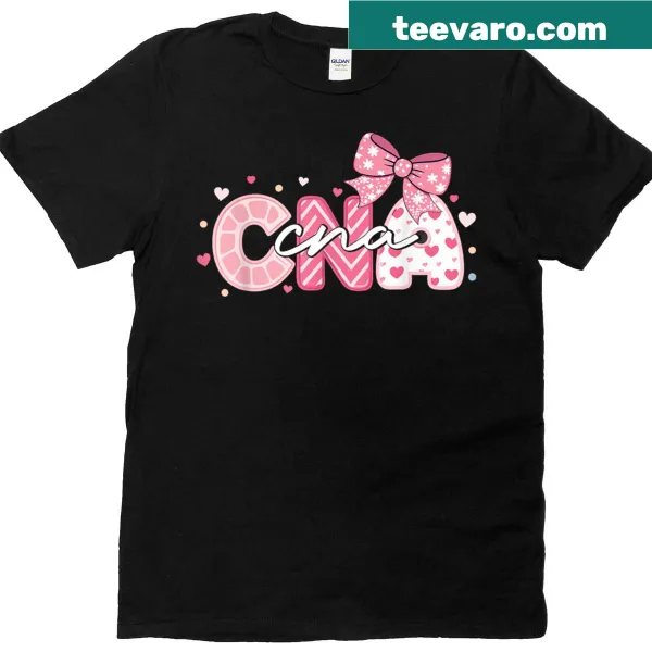 Illustration of a stethoscope with a coquette bow, celebrating CNA Week