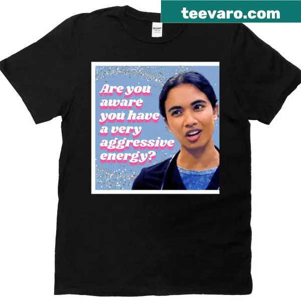 Illustrated t-shirt featuring Dr. Mohan from The Pitt