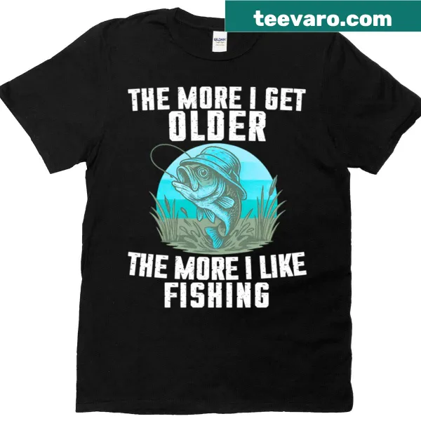 Funny fishing joke design for bass fishing dads on a t-shirt
