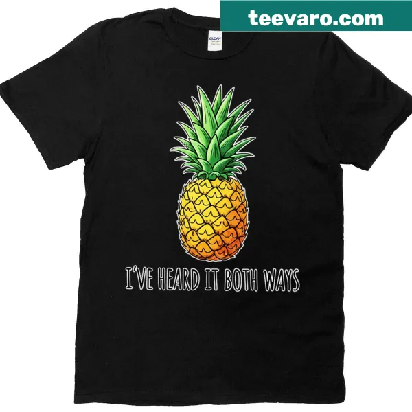 Funny pineapple quote on a casual T-shirt
