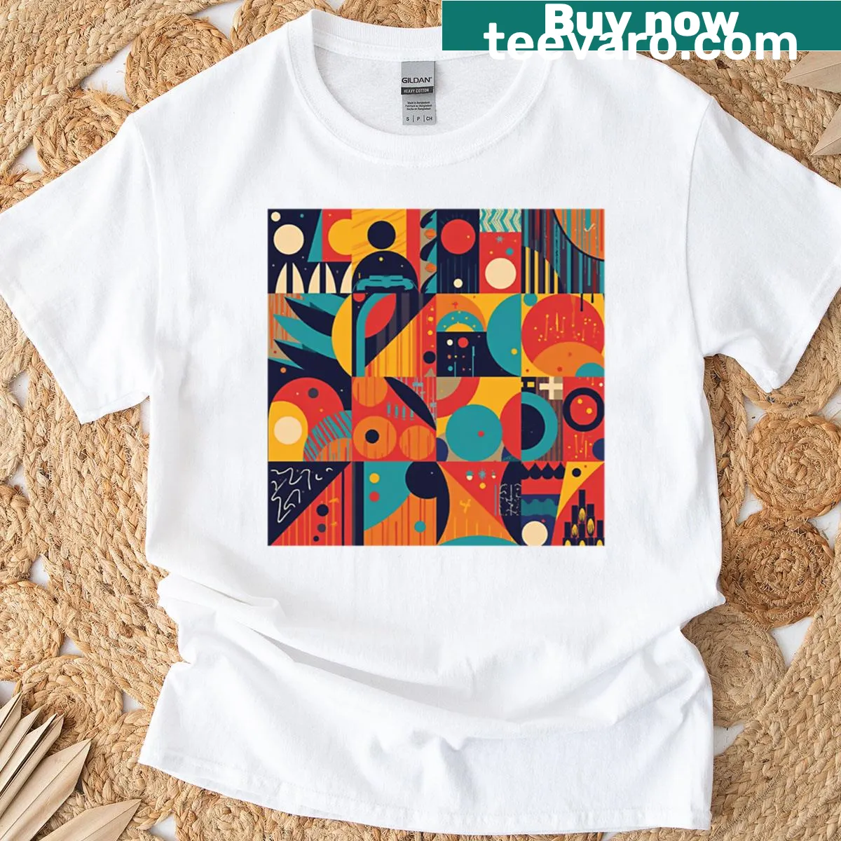 Shirt with the phrase 'Liquid Thoughts' in flowing script — on a men's t-shirt