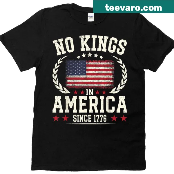 T-shirt featuring patriotic message about democracy and independence