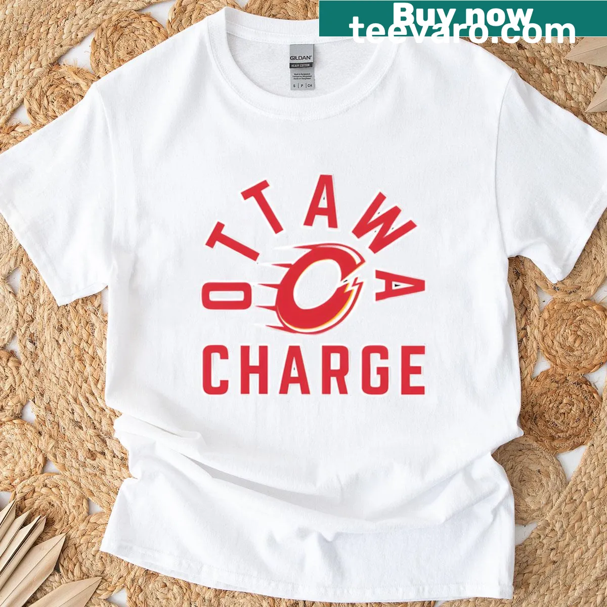 Proudly displays the Ottawa Charge women's victory at Walter Cup 2025. — on a men's t-shirt