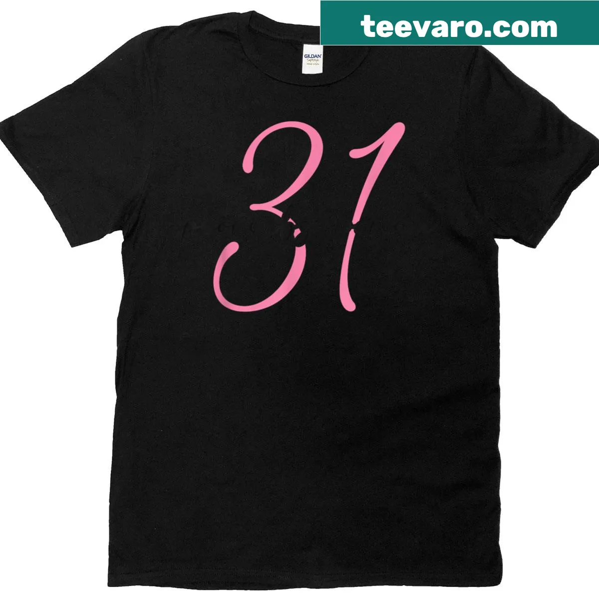 Proverbs 31 Woman T-shirt with inspirational Christian typography — on a men's t-shirt