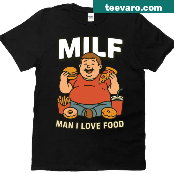 Shrek-inspired swamp parody graphic on a T-shirt