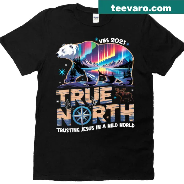 Inspirational T-shirt with a message about trusting Jesus