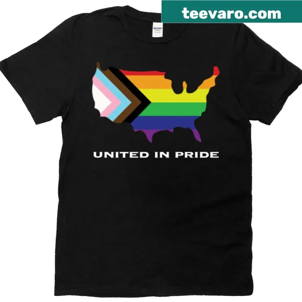 Graphic T-shirt conveying message of unity and pride