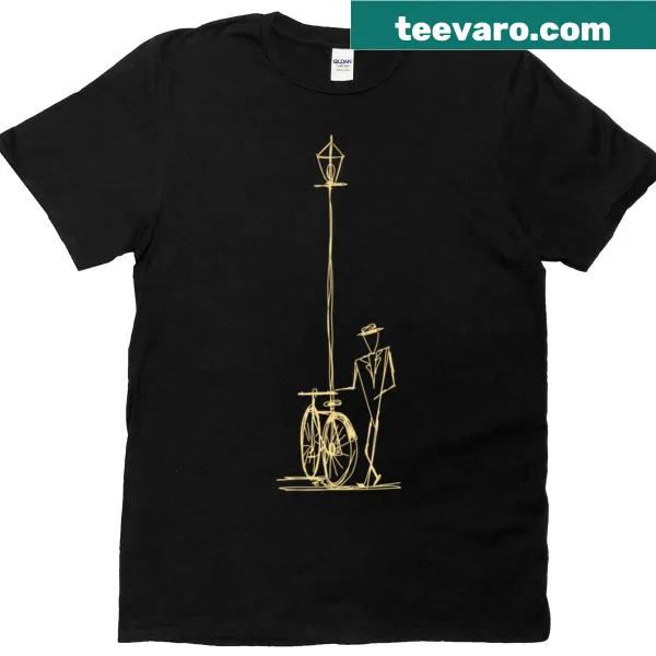 Minimalist Urban Pause graphic T-shirt