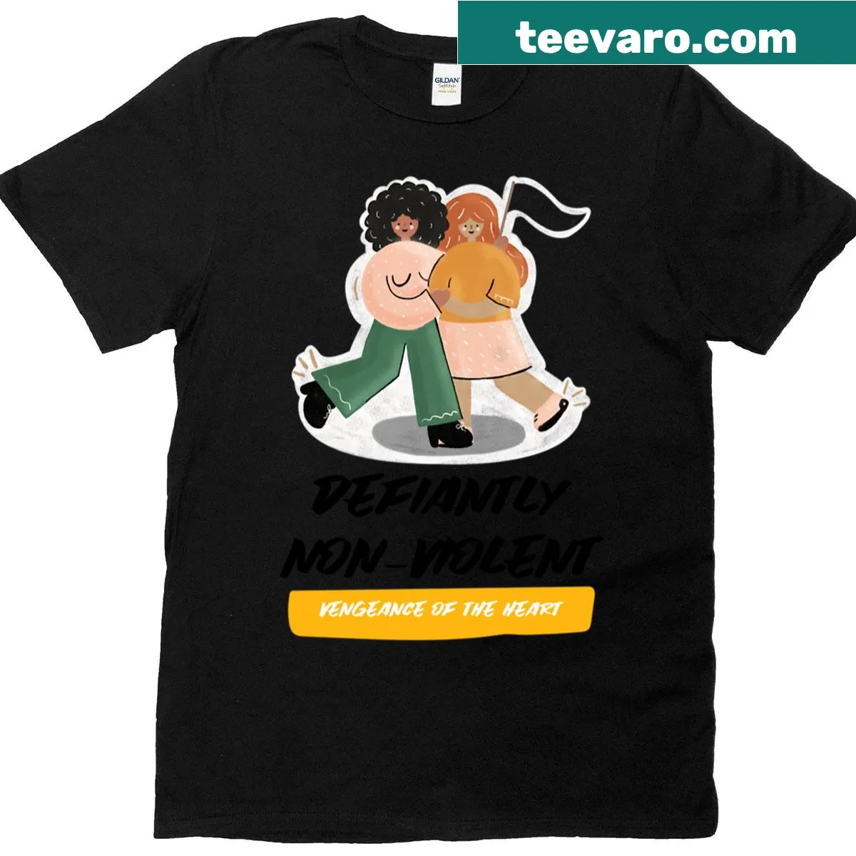 Womens Rights 21 t-shirt promoting gender equality and empowerment — on a men's t-shirt