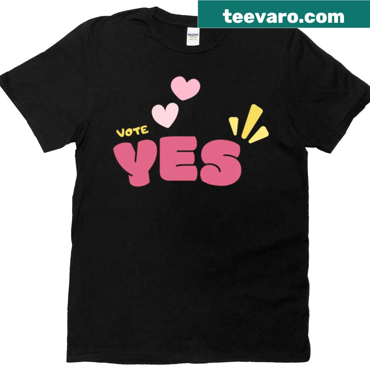 T-shirt with bold text 'American Deserves Better' in striking typography — on a men's t-shirt