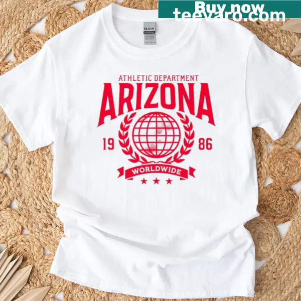 Retro Arizona Athletic Department T-shirt design