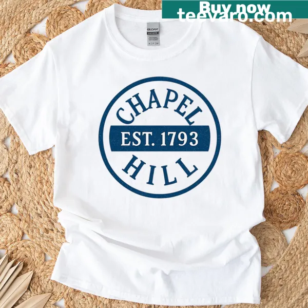 Vintage stamp design Chapel Hill Est 1793 T-shirt