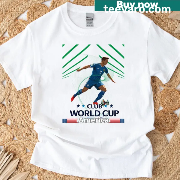 Club World Cup t-shirt featuring the official logo