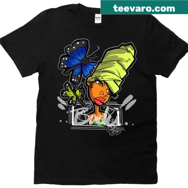 Tribute T-shirt featuring Erykah Badu illustration