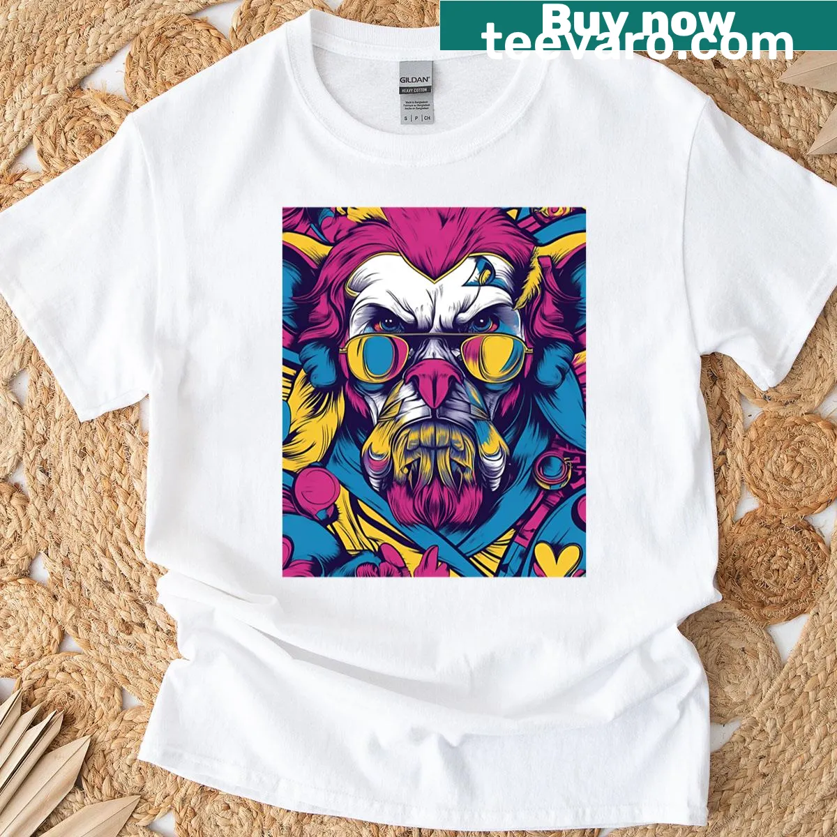 Viral design t-shirt featuring bold typography and modern phrases — on a men's t-shirt