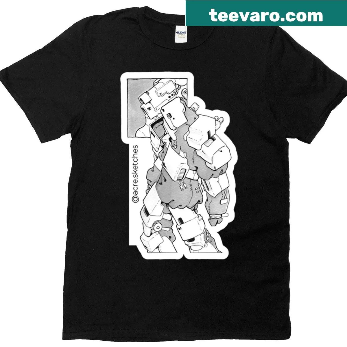 Humorous Junk Tech t-shirt featuring a playful graphic about outdated gadgets — on a men's t-shirt
