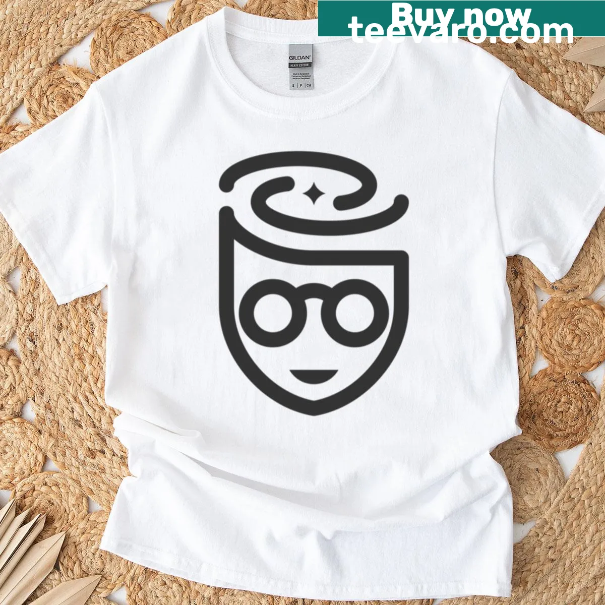 Inspirational t-shirt with 'Limitless Mind' text in clean typography — on a men's t-shirt