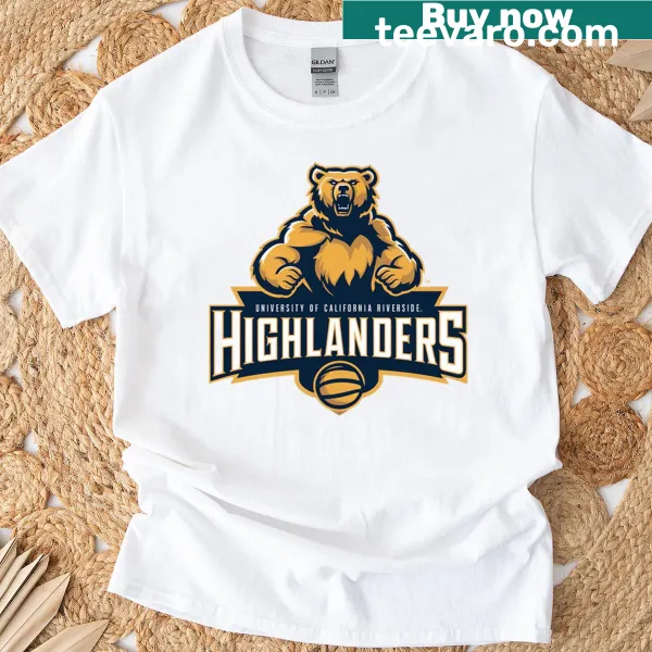 T-shirt featuring a playful teddy bear logo