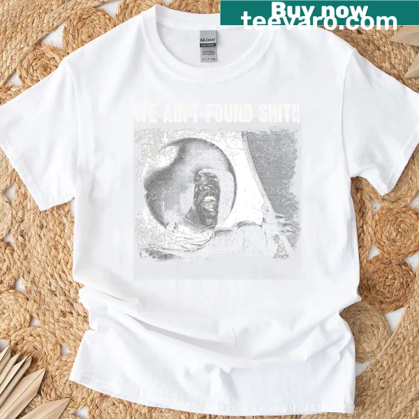 Playful t-shirt with typography referencing Schwartz and science fiction themes.