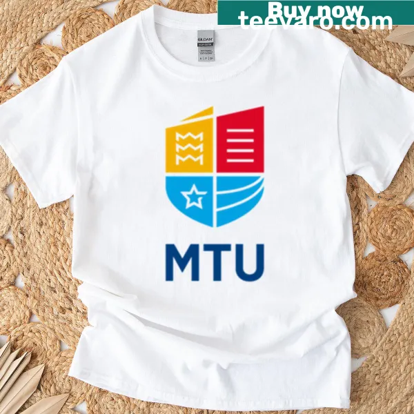 T-shirt featuring the Munster Technological University logo