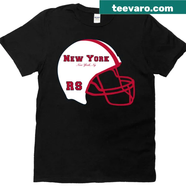 New York football logo printed on a t-shirt