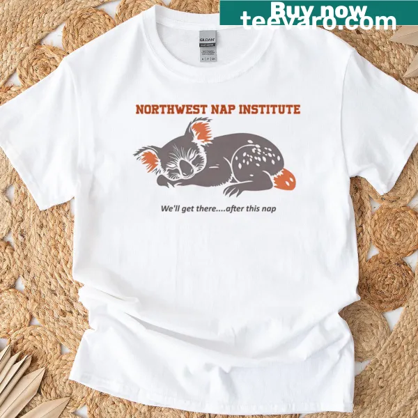 Oversized T-shirt with Northwest Nap Institute logo