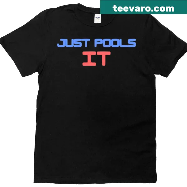 Vintage distressed T-shirt celebrating pool lifestyle with fun illustrations
