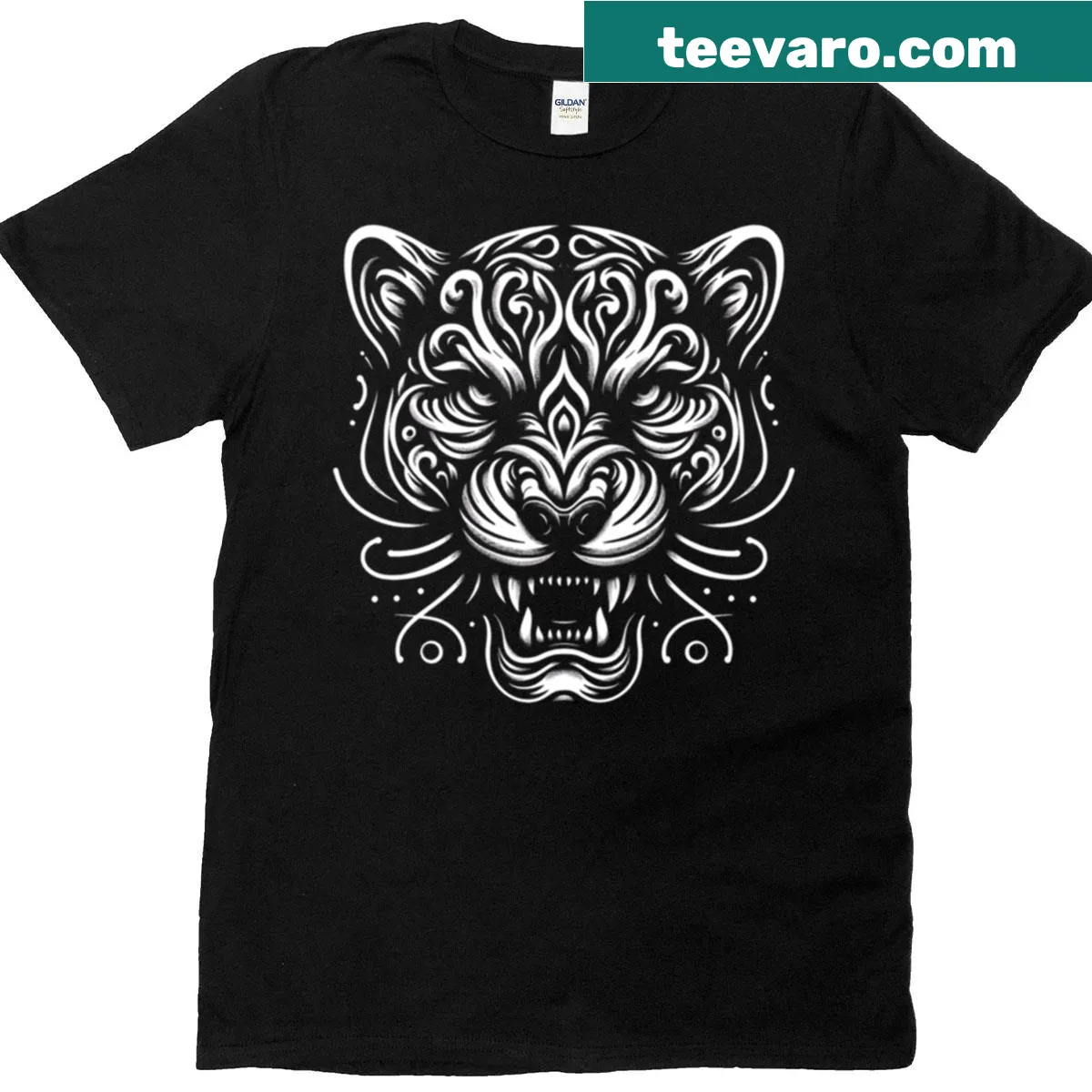 Princeton University T-shirt featuring the Tiger mascot logo. — on a men's t-shirt