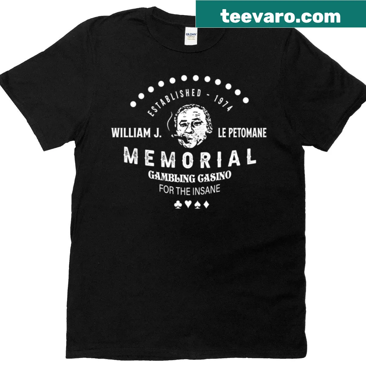 Vintage-inspired T-shirt featuring Blazing Saddles graphic — on a men's t-shirt