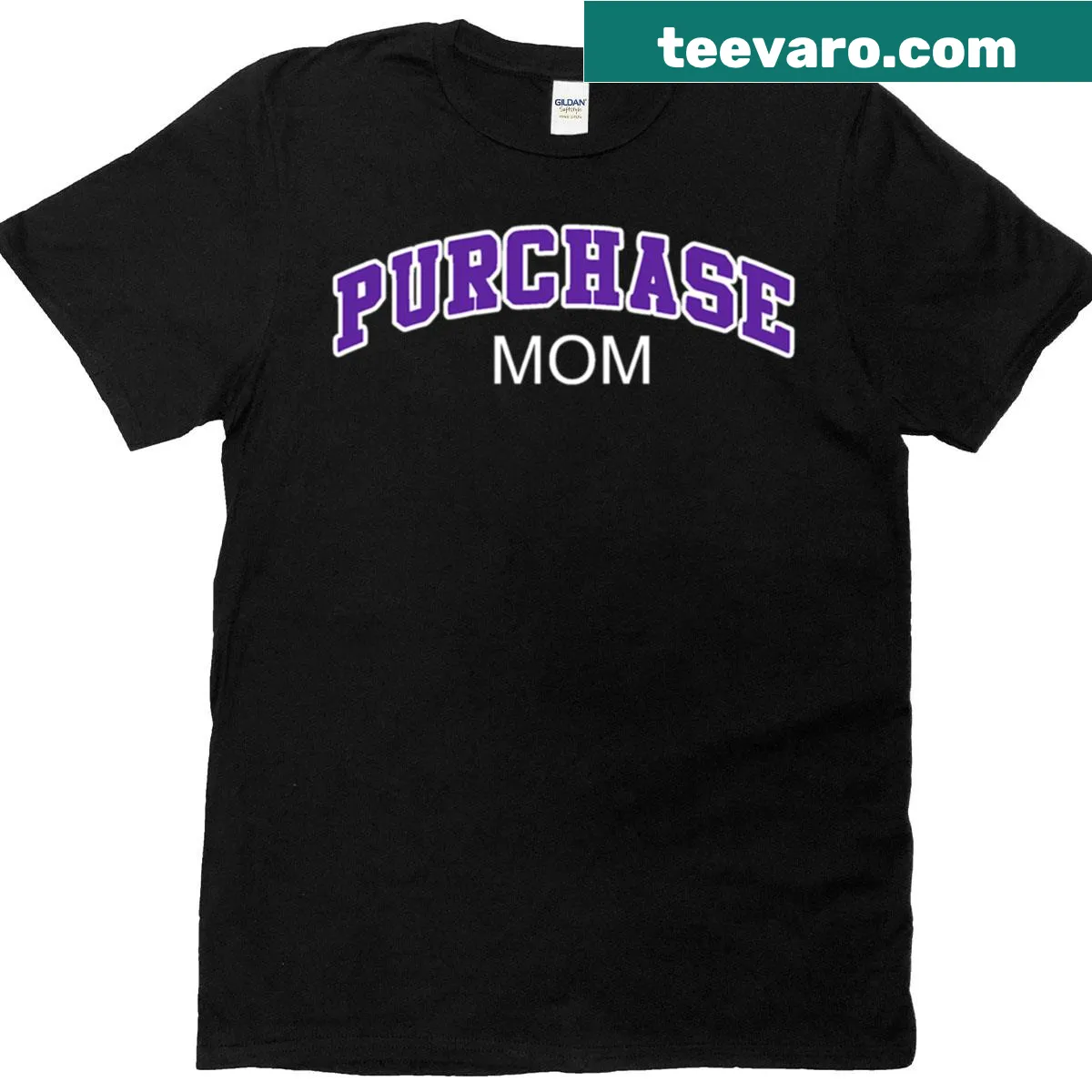Mom T-shirt with bold typography celebrating motherhood — on a men's t-shirt