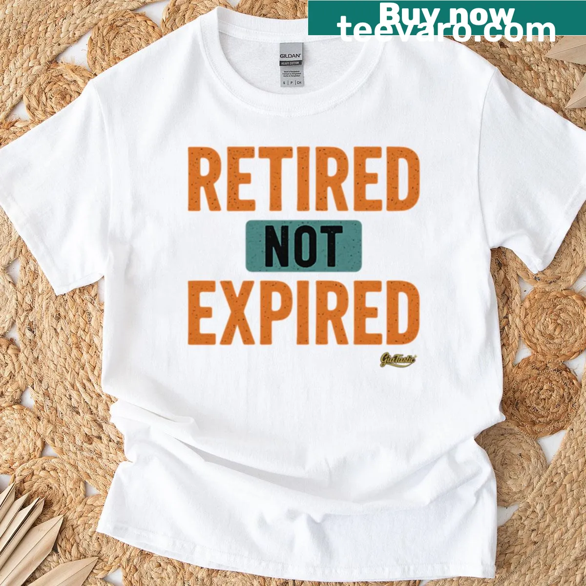 Funny text design about retirement for grandpas on a T-shirt. — on a men's t-shirt
