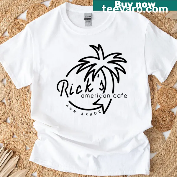 Illustrated T-shirt featuring Ricks character