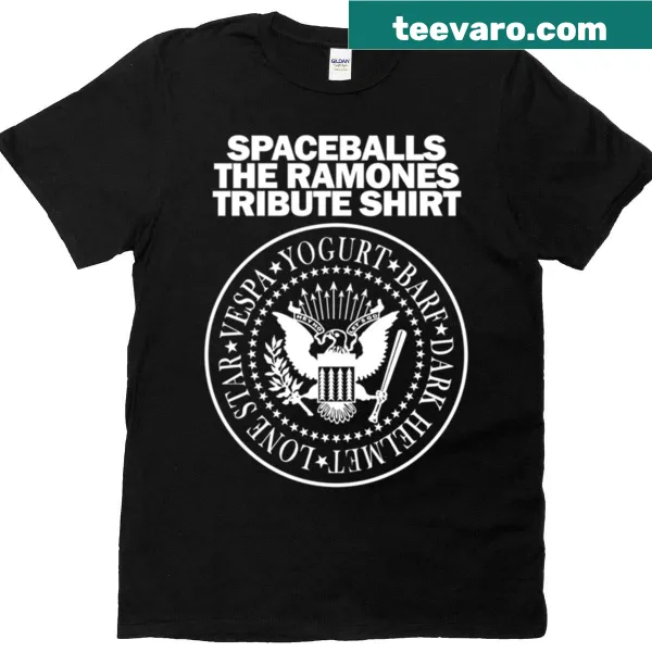 Oversized t-shirt featuring a rock and roll Spaceballs graphic
